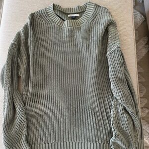 American Eagle green sweater